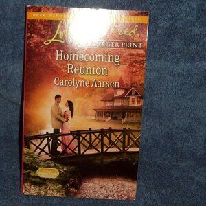 Homecoming Reunion Carolyne Aarsen (2012, Paperback, Large Type) Love Inspired